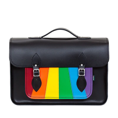 Handmade Leather Satchel - Pride