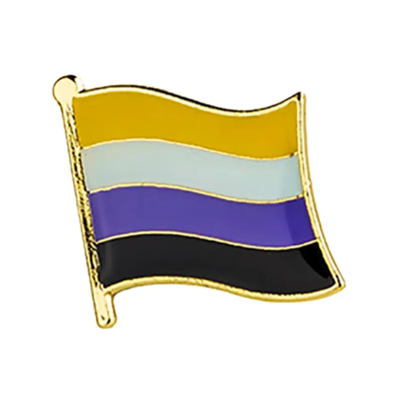 Non-Binary Pride Flag Pin