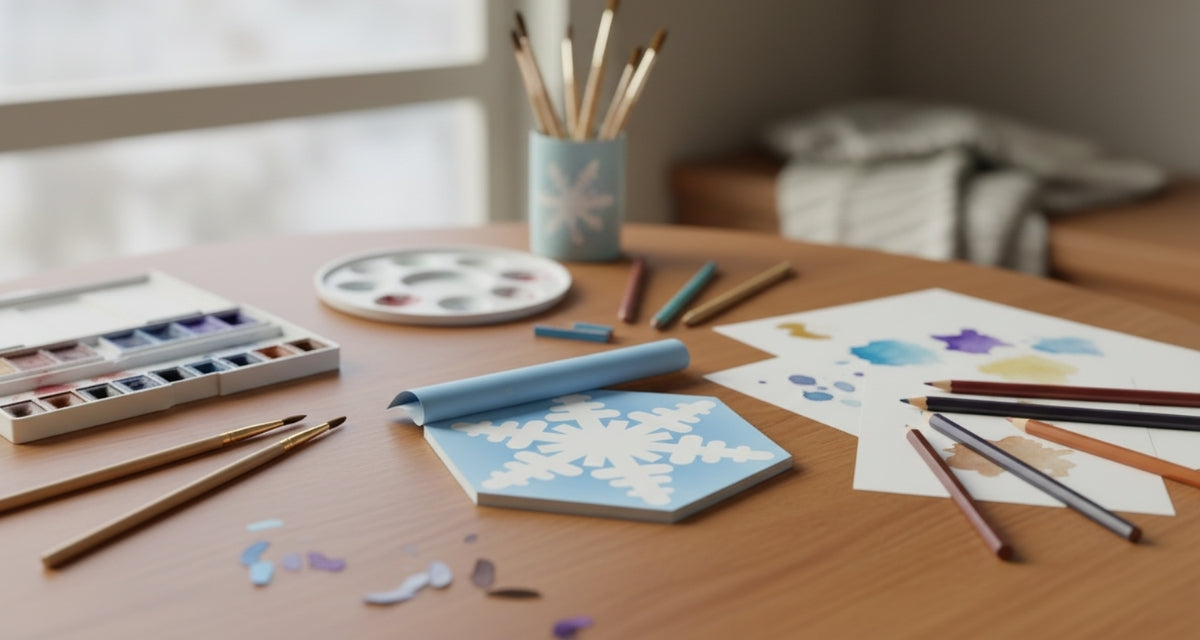 SHAPES ETC. Mini Notepad - Snowflake