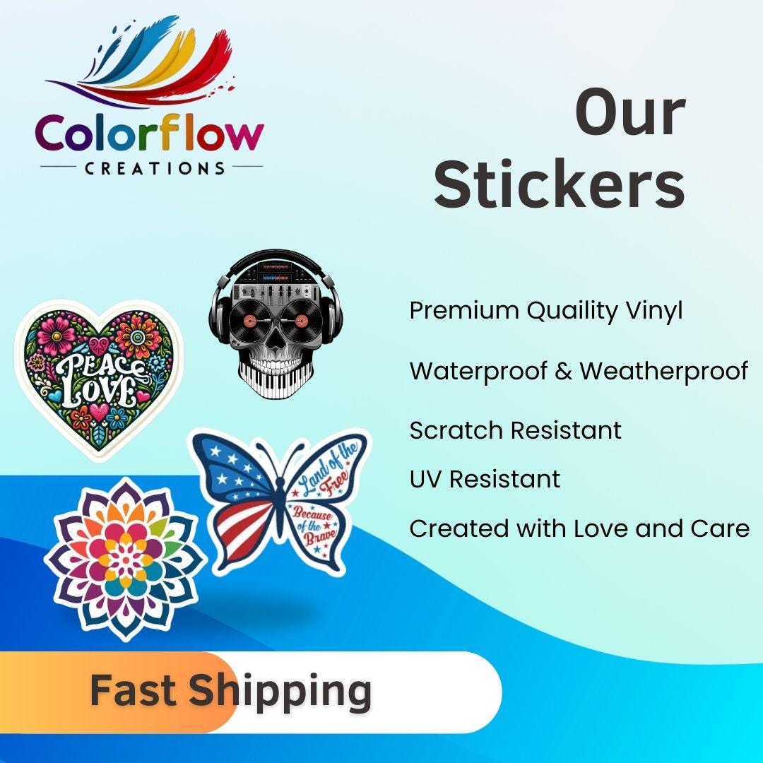 Rainbow Heart Sticker: LGBTQ+ Pride Colors, Waterproof Vinyl Decal