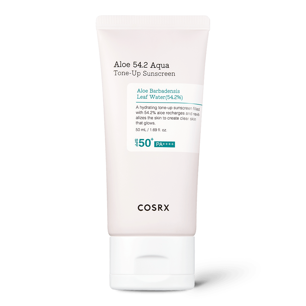 COSRX Aloe 54.2 Aqua Tone-up Sunscreen SPF 50+ PA++++ 50ml - TrendDora