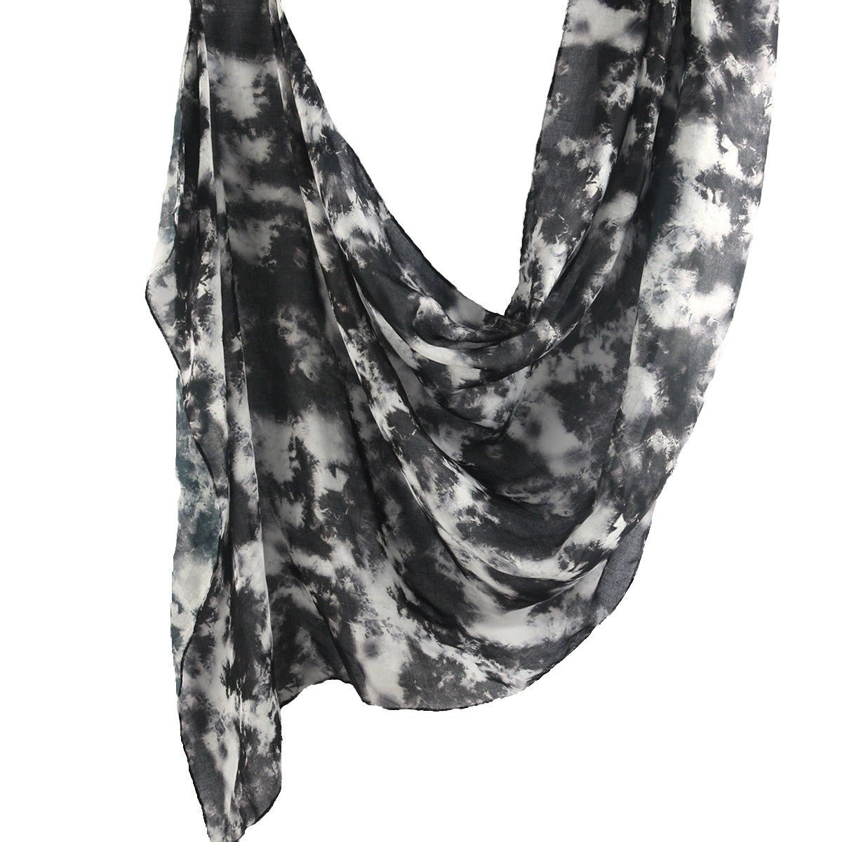 Watercolour Floral Printed Hijab (MH103)