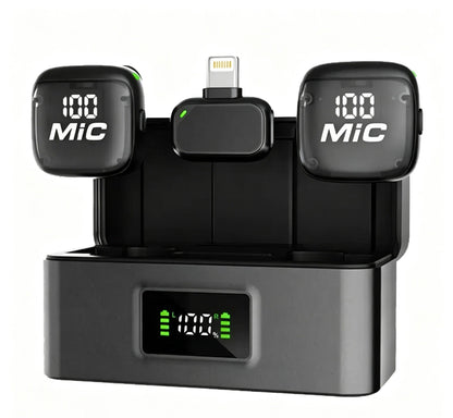 Outdoor Video Live-streaming Wireless Lavalier Microphone