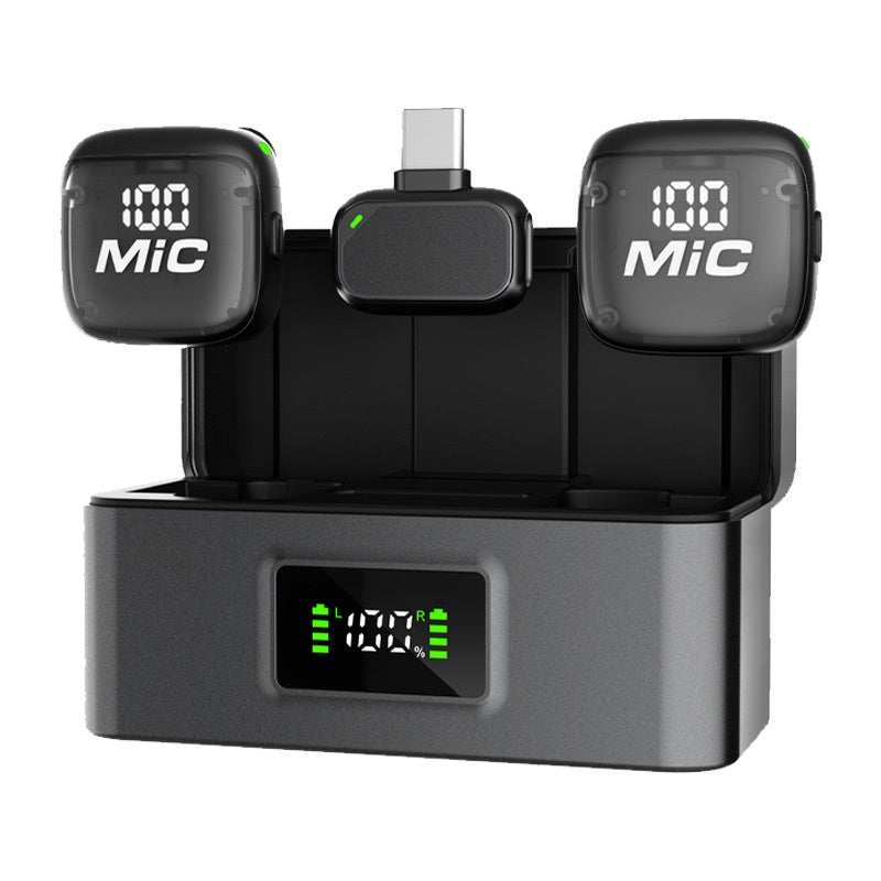 Outdoor Video Live-streaming Wireless Lavalier Microphone