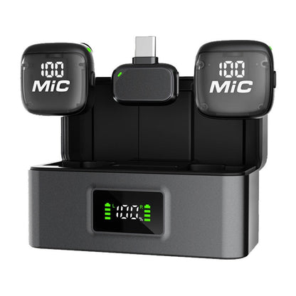 Outdoor Video Live-streaming Wireless Lavalier Microphone