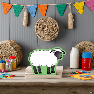 SHAPES ETC. Large Notepad - Sheep