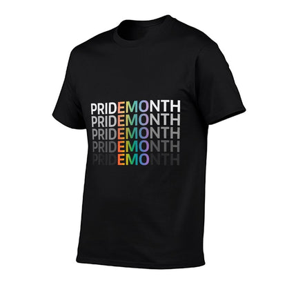 Pride Month Emo LGBT Gay Transgender Rainbow  Odor-resistant T-Shirt