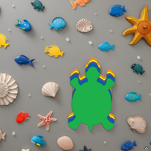 SHAPES ETC. Turtle Assorted Color Creative Cut-Outs- 5.5"