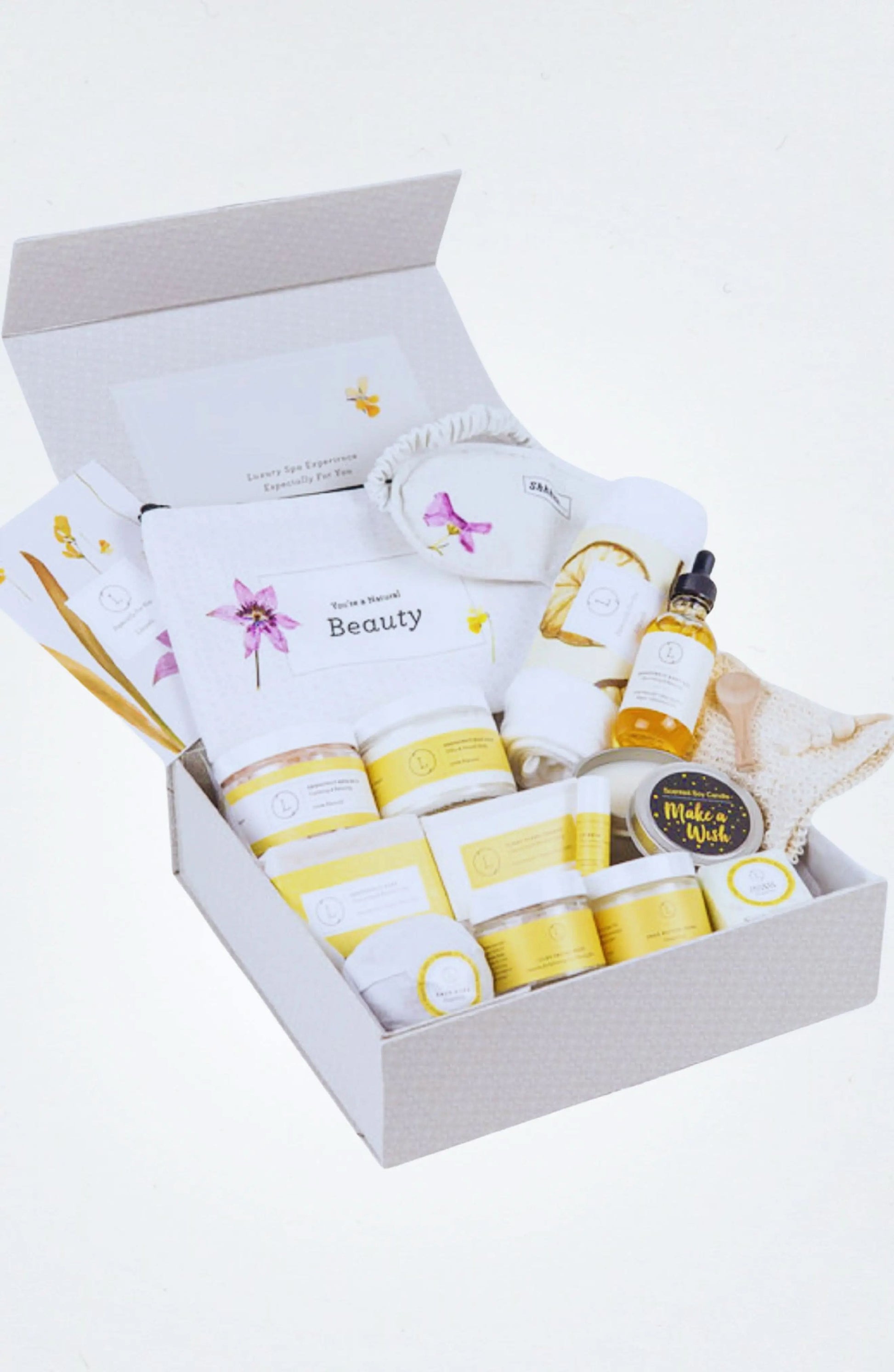 Cheer up Citrus Sunshine Gift Basket, Natural Care Package, Recovery Gift, New home gift, Attention Gift DC-Lizush