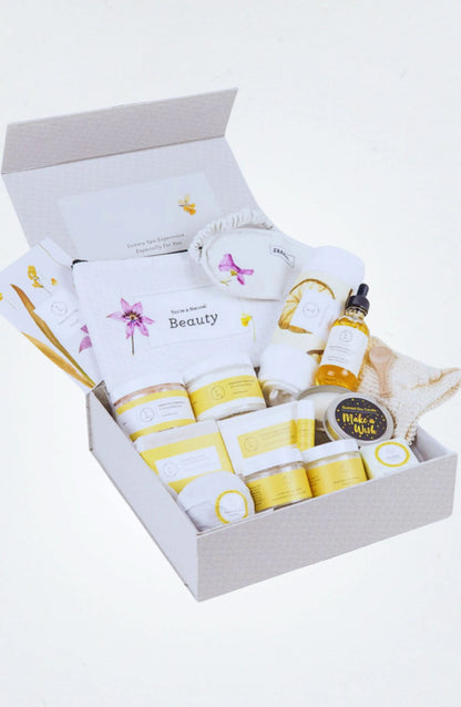 Cheer up Citrus Sunshine Gift Basket, Natural Care Package, Recovery Gift, New home gift, Attention Gift DC-Lizush