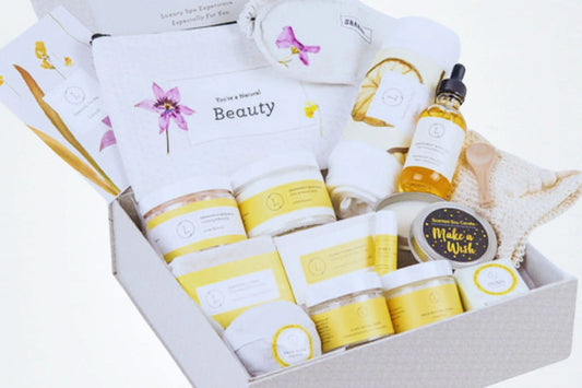 Cheer up Citrus Sunshine Gift Basket, Natural Care Package, Recovery Gift, New home gift, Attention Gift DC-Lizush