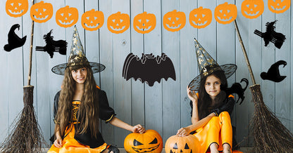SHAPES ETC. Large Single Color Cut-Out - Bat