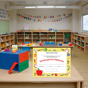 SHAPES ETC. Recognition Certificate - Kindergarten Diploma