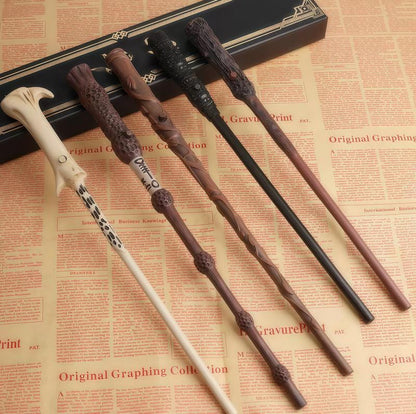Magic Wand Real Magic Wand Amazing Effect Reproduction Halloween Role Play Tools Stick Costume Role Play Party Dumbledore Props