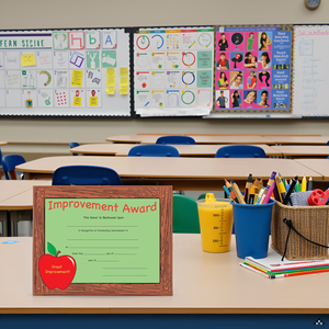 SHAPES ETC. Recognition Certificate - Improvement Award