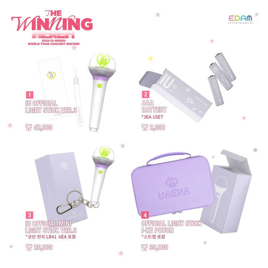 IU The Winning 2024 IU Hereh World Tour Concert Encore Merch - TrendDora