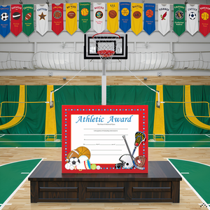 SHAPES ETC. Recognition Certificate - Athletic Award