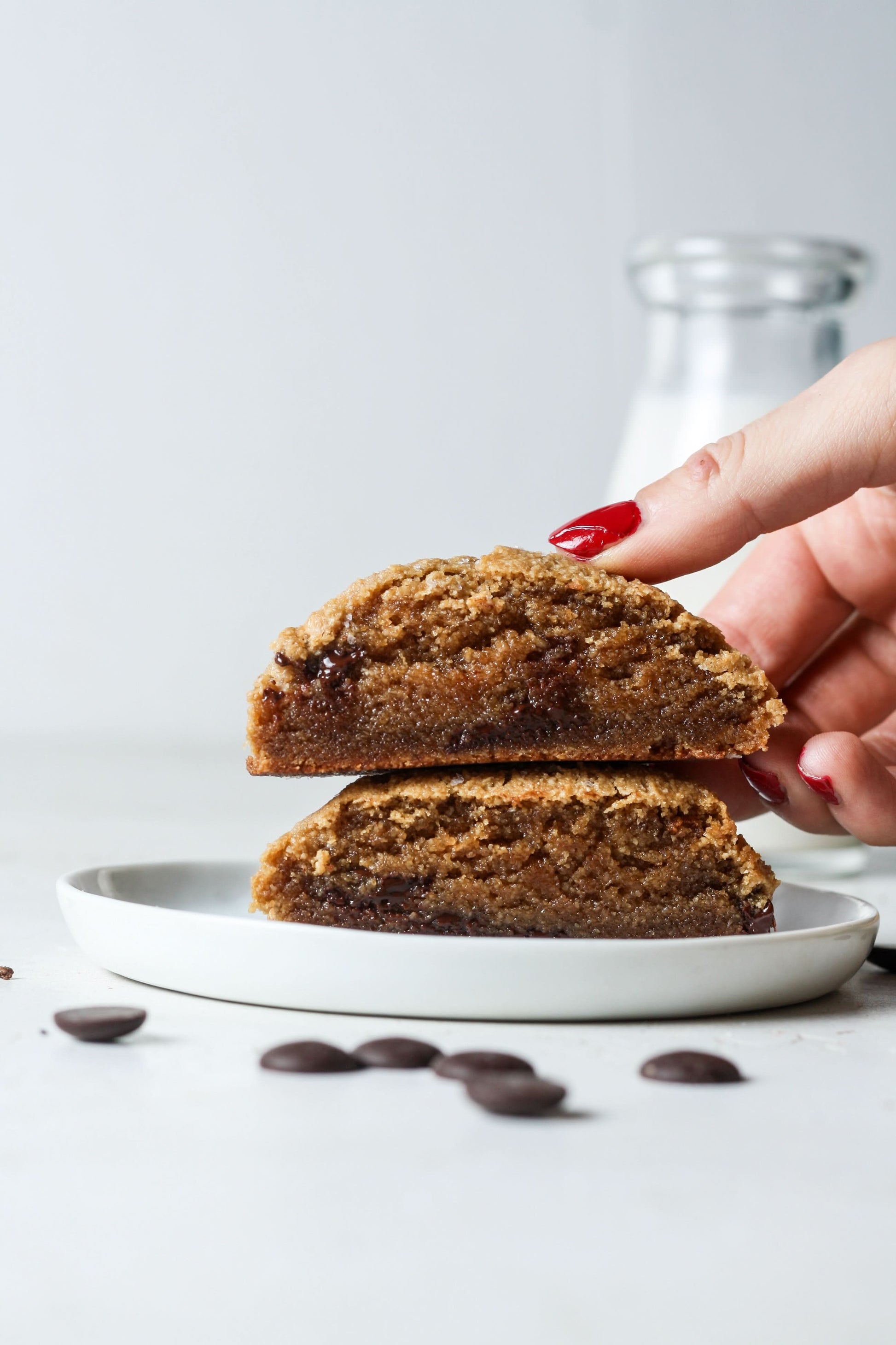 Vegan Chocolate Chip Cookies - TrendDora