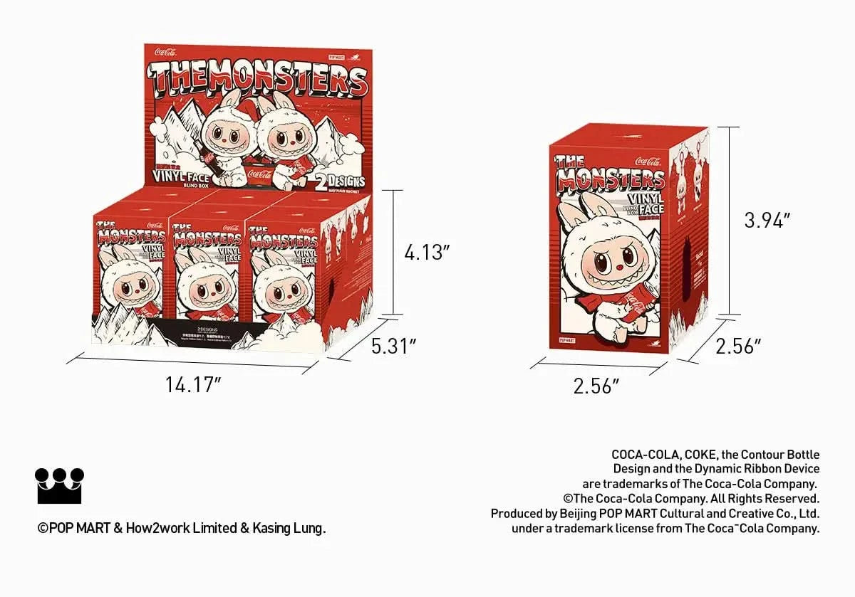 Pop Mart Labubu Coca Cola Blind Box BuBu Craze