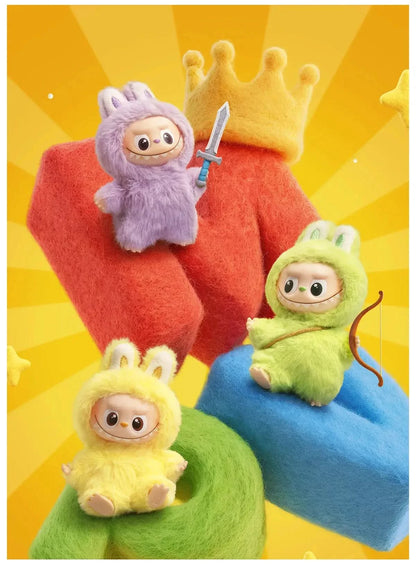 Pop Mart Labubu Pin for Love Series Blind Box (A-M) Yellow BuBu Craze