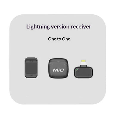 Outdoor Video Live-streaming Wireless Lavalier Microphone