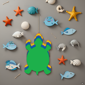 SHAPES ETC. Turtle Assorted Color Creative Cut-Outs- 5.5"