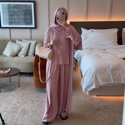 3-Piece Modal Loungewear Set(MS410)