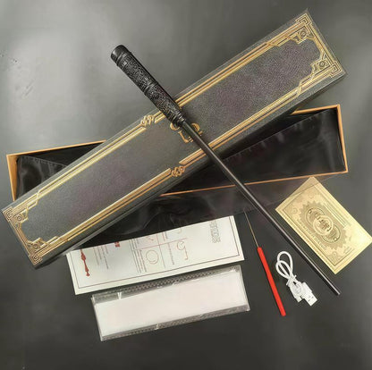 Magic Wand Real Magic Wand Amazing Effect Reproduction Halloween Role Play Tools Stick Costume Role Play Party Dumbledore Props