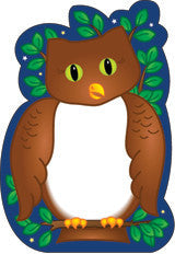 SHAPES ETC. Large Notepad - Owl