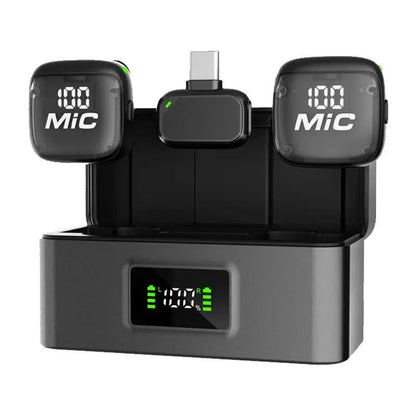 Outdoor Video Live-streaming Wireless Lavalier Microphone