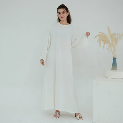 3D Floral Mesh Open Abaya (MOA288)