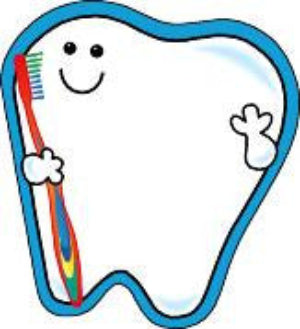 SHAPES ETC.  Large Notepad - Tooth