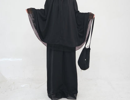 4-Piece Nida Prayer Set with Lace Trim(MK031)