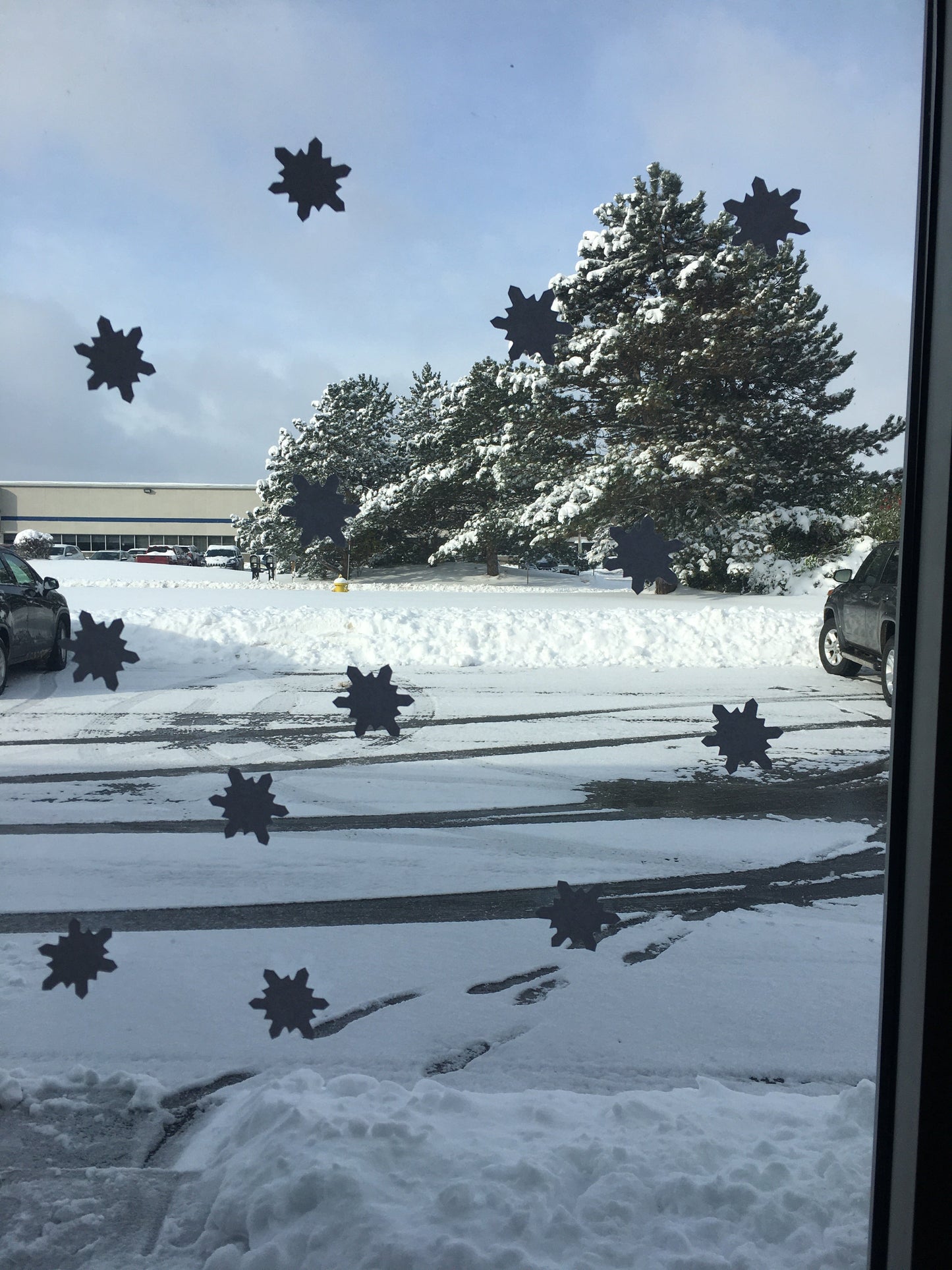 SHAPES ETC. Sticky Shape Notepad - Snowflake