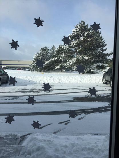 SHAPES ETC. Sticky Shape Notepad - Snowflake