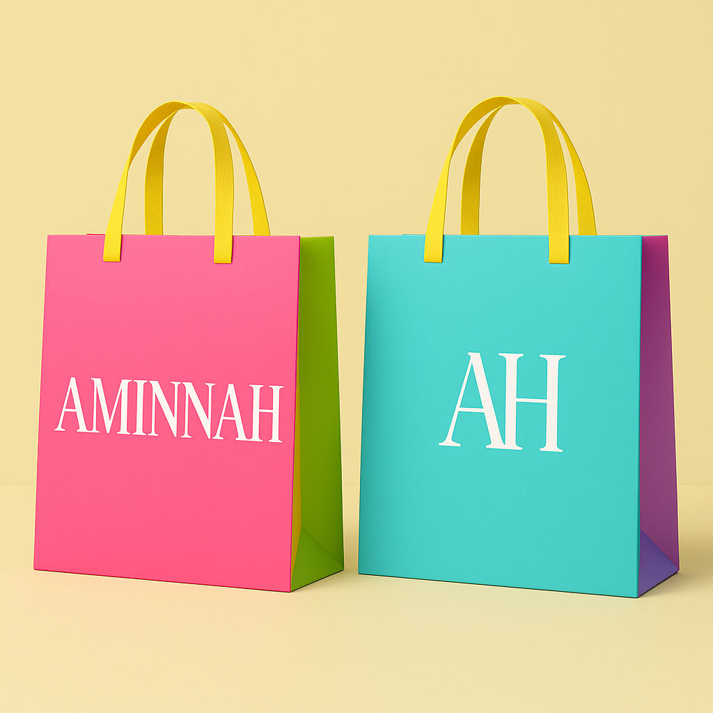 Aminnah Reusable Gift Bag and tissue paper  – Luxury Packaging for Beauty Products - TrendDora