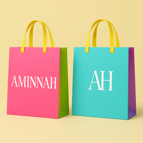 Aminnah Reusable Gift Bag and tissue paper  – Luxury Packaging for Beauty Products - TrendDora