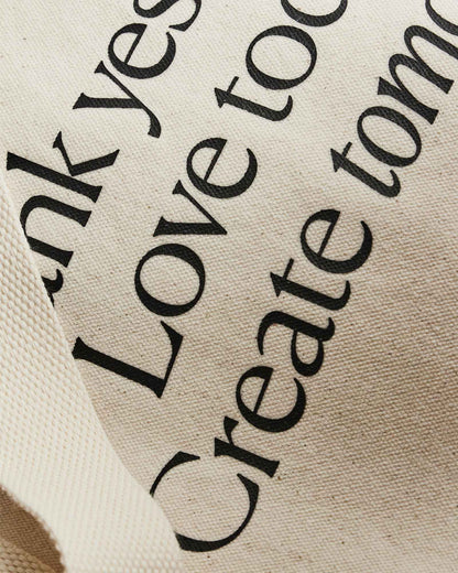 Organic Cotton Tote Bag – Choose Gratitude