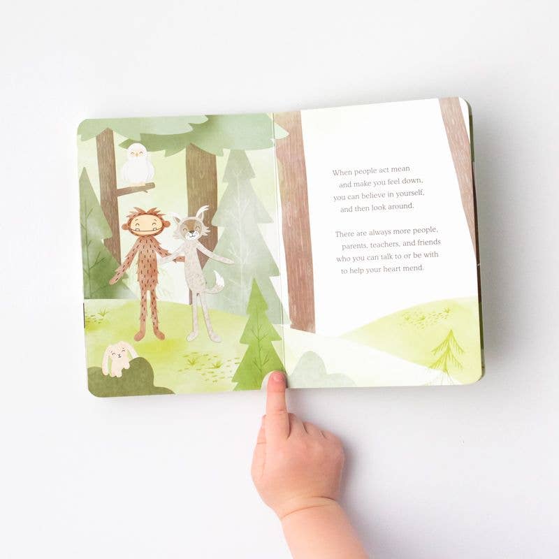 Slumberkins Book - Bigfoot Copes With Hurt Feelings: Lesson Self Esteem