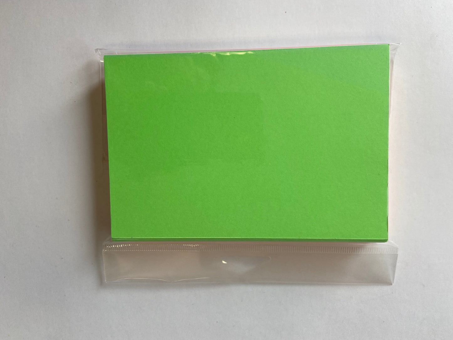 SHAPES ETC. Blank Index Cards- 4" x 6" Assorted Color