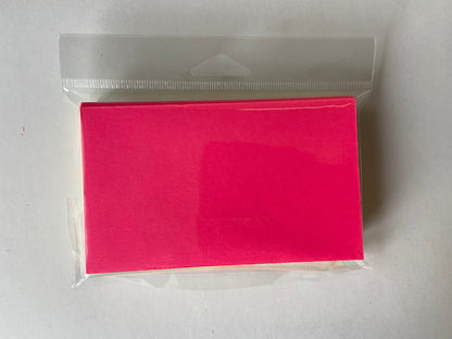 SHAPES ETC. Blank Index Cards- 3" x 5" Assorted Color