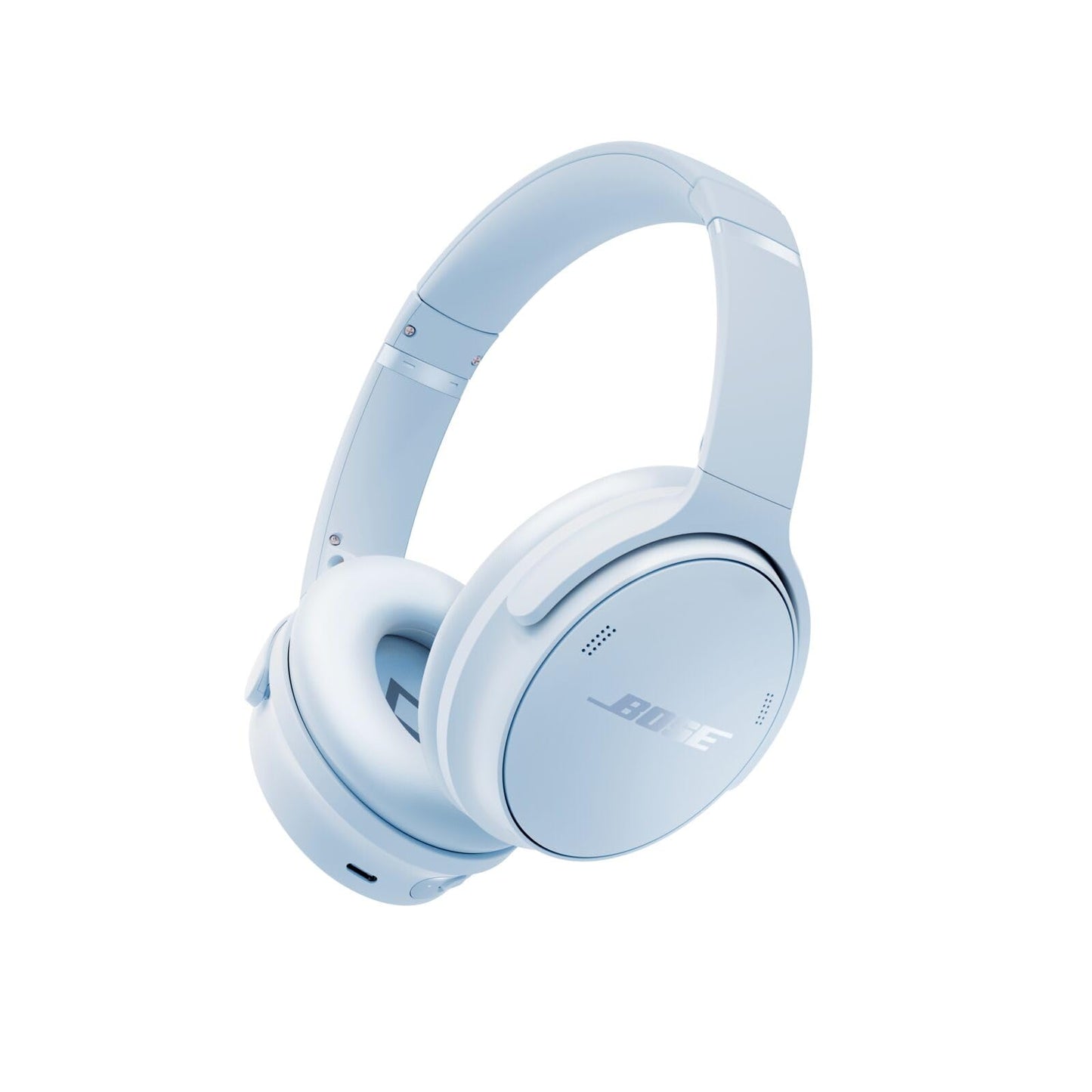 Bose QuietComfort Headphones - Wireless Bluetooth Headphones, Active Over Ear Noise Cancelling and Mic, USB-C Charging, Deep Bass, Up to 24 Hours of Playtime, Black