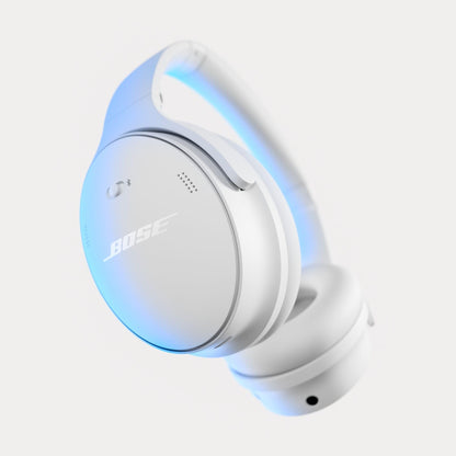 Bose QuietComfort Headphones - Wireless Bluetooth Headphones, Active Over Ear Noise Cancelling and Mic, USB-C Charging, Deep Bass, Up to 24 Hours of Playtime, Black