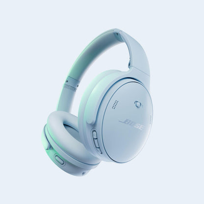 Bose QuietComfort Headphones - Wireless Bluetooth Headphones, Active Over Ear Noise Cancelling and Mic, USB-C Charging, Deep Bass, Up to 24 Hours of Playtime, Black
