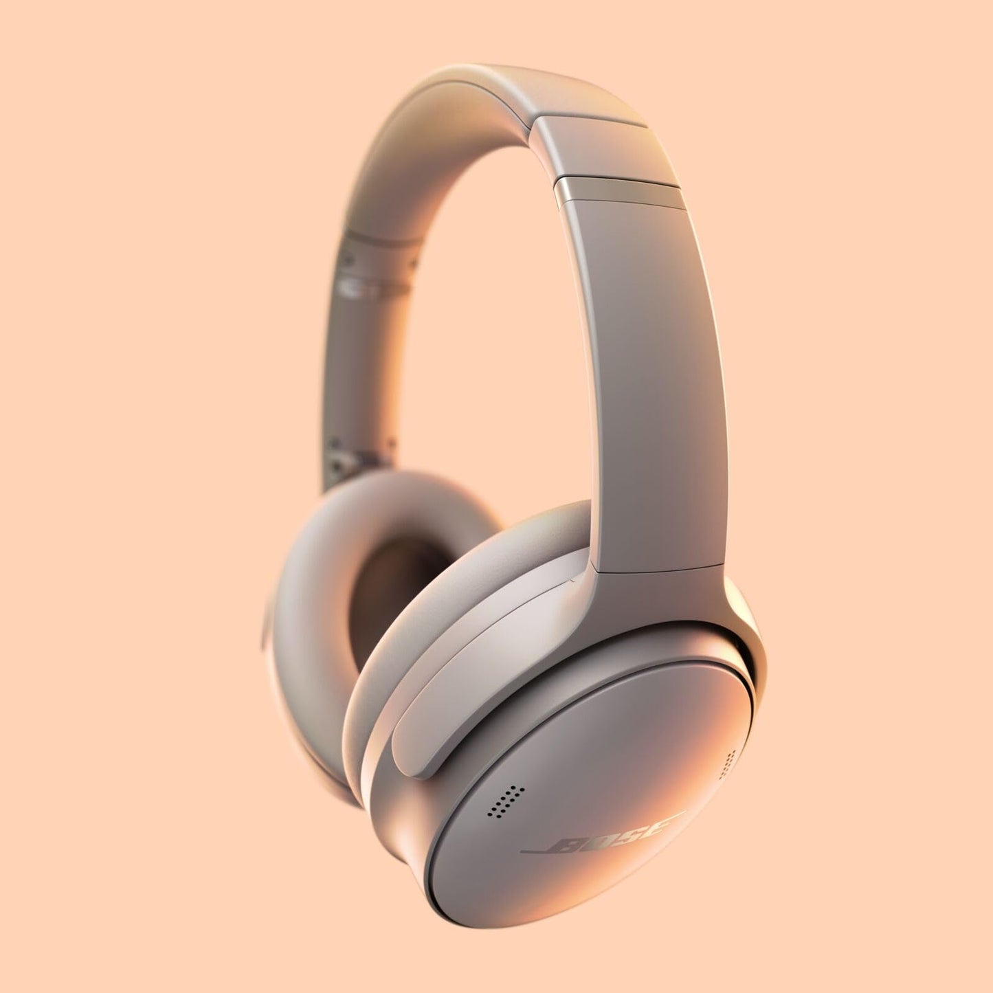 Bose QuietComfort Headphones - Wireless Bluetooth Headphones, Active Over Ear Noise Cancelling and Mic, USB-C Charging, Deep Bass, Up to 24 Hours of Playtime, Black