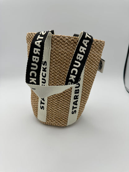 Starbucks Taiwan Imitation Bamboo Tumbler Bag