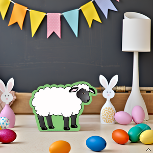 SHAPES ETC. Large Notepad - Sheep