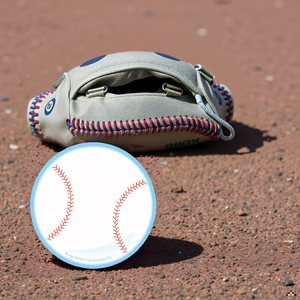 SHAPES ETC.  Large Notepad - Baseball