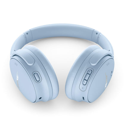 Bose QuietComfort Headphones - Wireless Bluetooth Headphones, Active Over Ear Noise Cancelling and Mic, USB-C Charging, Deep Bass, Up to 24 Hours of Playtime, Black