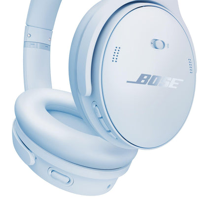 Bose QuietComfort Headphones - Wireless Bluetooth Headphones, Active Over Ear Noise Cancelling and Mic, USB-C Charging, Deep Bass, Up to 24 Hours of Playtime, Black